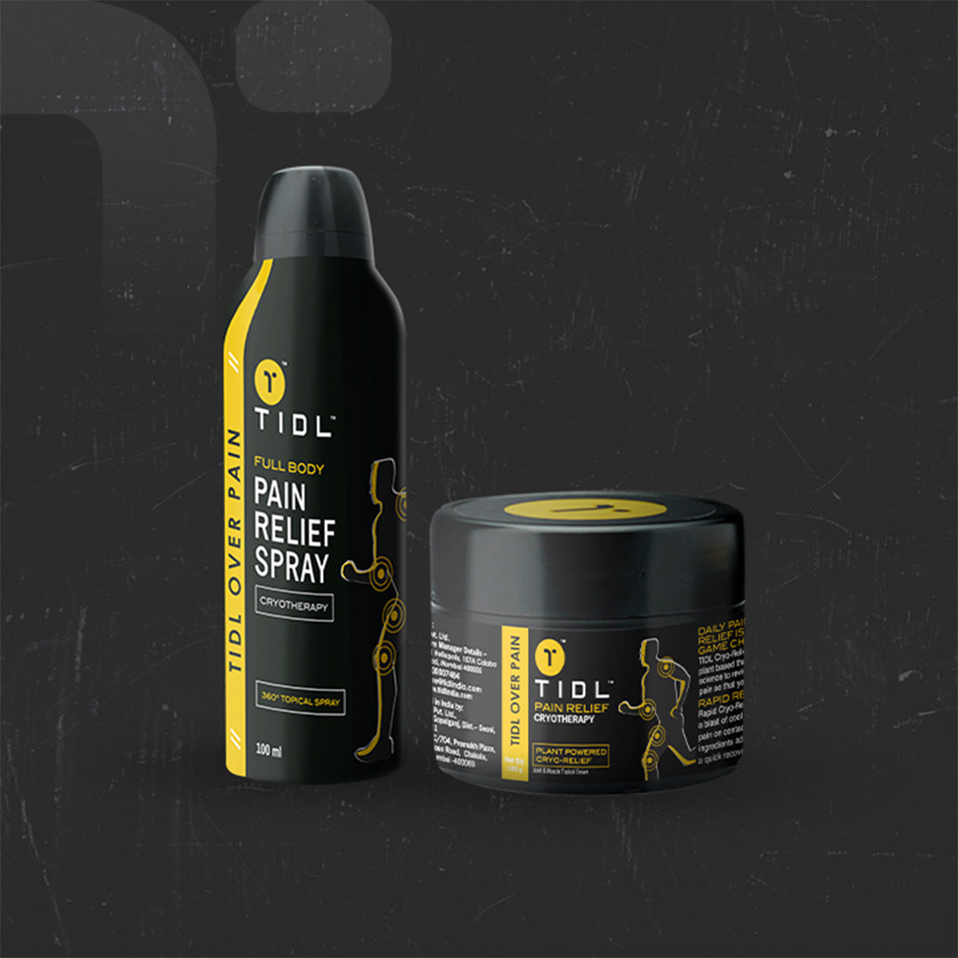 TIDL Combo Pack - Pain Relief Spray & Cream